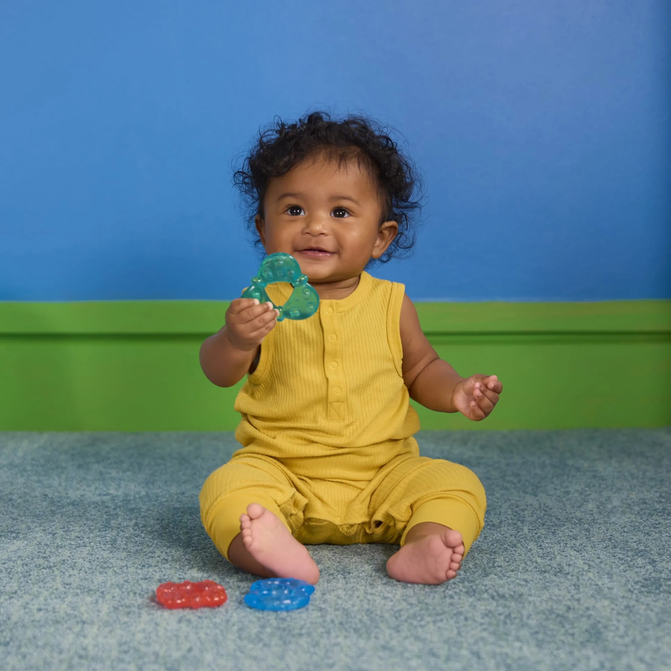Stay Cool Water-Filled Chillable Teethers, Unisex, 3 Pack, Infants Ages 3 Months +