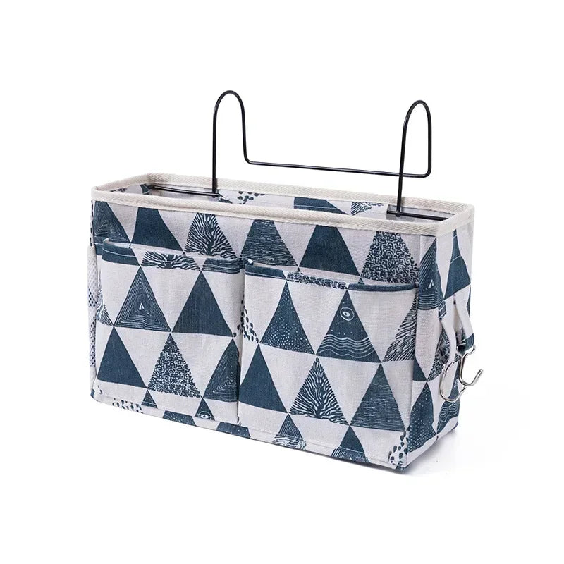 Portable Baby Care Essentials Hanging Organizers Crib Storage Cradle Baby Crib Organizer Diaper Bag Linen Baby Bed Accessories