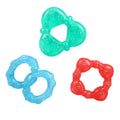 Stay Cool Water-Filled Chillable Teethers, Unisex, 3 Pack, Infants Ages 3 Months +