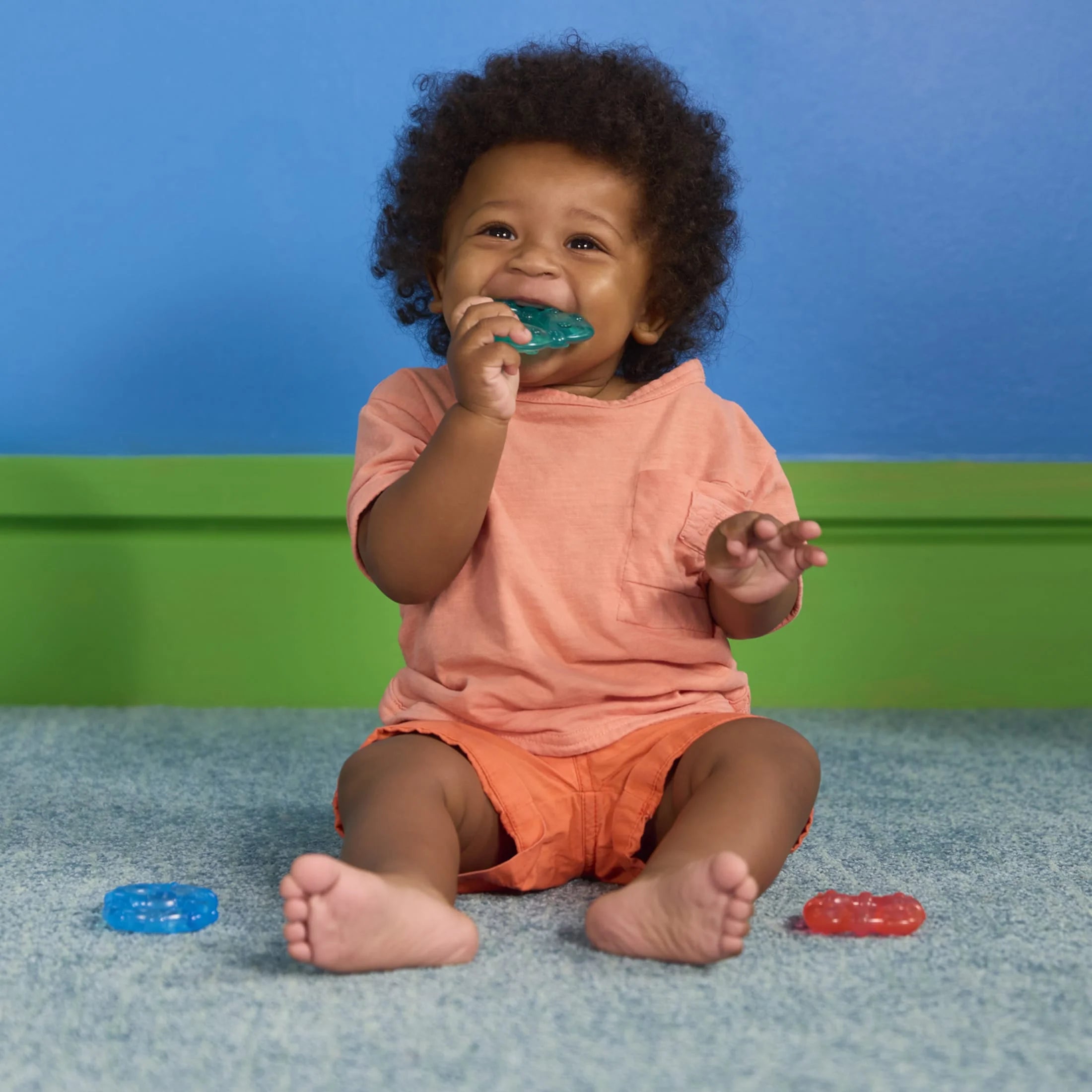Stay Cool Water-Filled Chillable Teethers, Unisex, 3 Pack, Infants Ages 3 Months +
